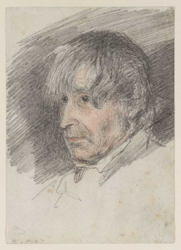 ‘Head of an Old Man‘, William Henry Hunt | Tate