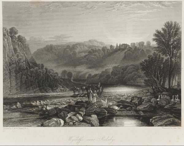 Turner Rokeby ‘Wycliffe, near Rokeby‘, after Joseph Mallord William Turner, 1823 | Tate