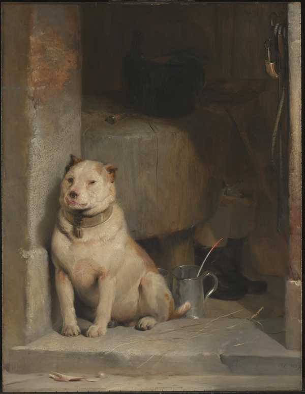 ‘Low Life‘, Sir Edwin Henry Landseer, 1829, exhibited 1831 | Tate