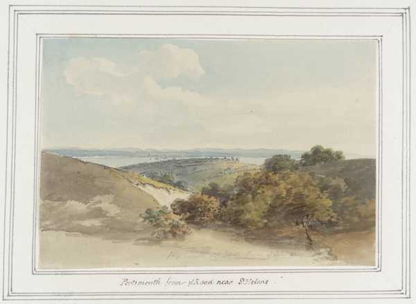 Portsmouth from the Road Near St Helens