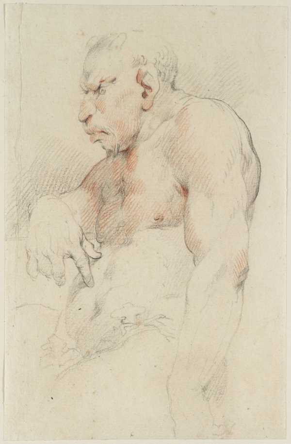 Monstrous Male Figure, Caliban?