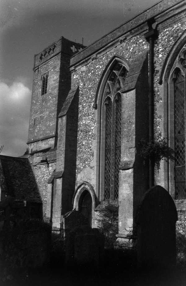Photograph of All Saints Church in North Moreton, Oxfordshire‘, John Piper, [c.1930s1980s