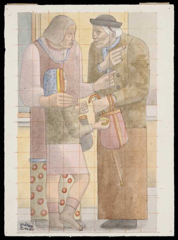 Old Women and Girl