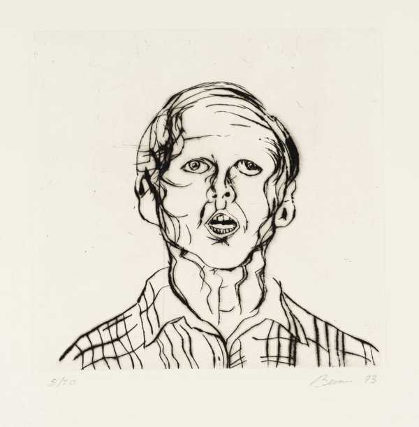 Man in Check Shirt