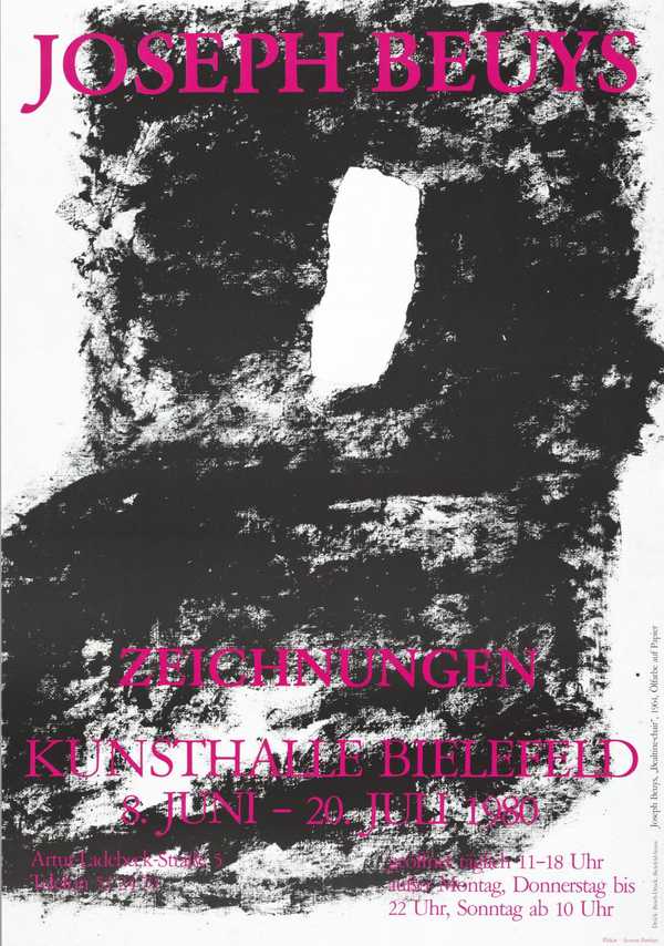 Joseph Beuys. Zeichnungen Kunsthalle Bielefeld 1980