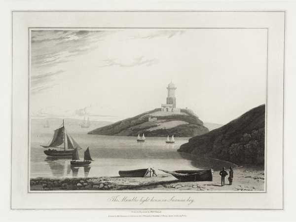 The Mumbles Light-house, in Swansea Bay