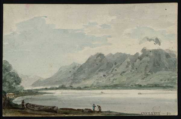 A Lake and Mountains ?in Westmorland