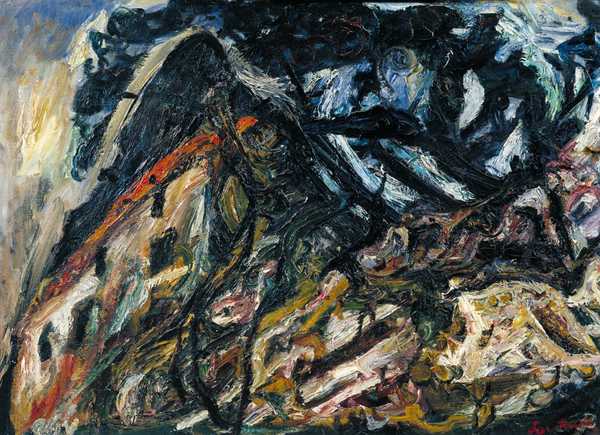 ‘Landscape at Céret‘, Chaïm Soutine, c.1920–1 | Tate