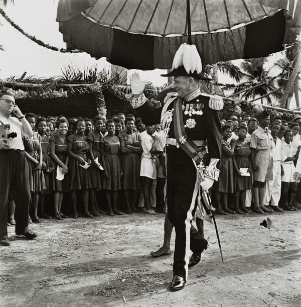 ‘Farewell Durbar for Sir Charles Noble ArdenClarke‘, James Barnor, c