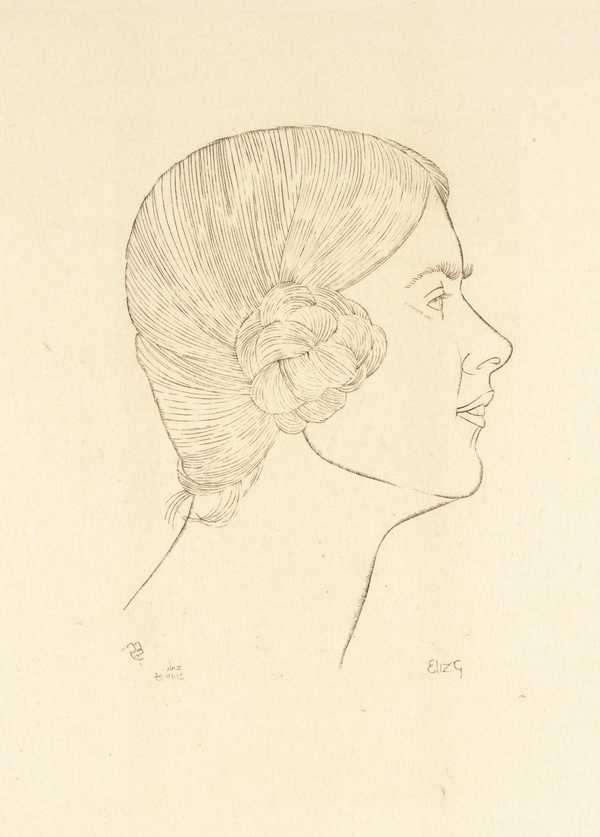 ‘Eliz. G.‘, Eric Gill, 1924 | Tate