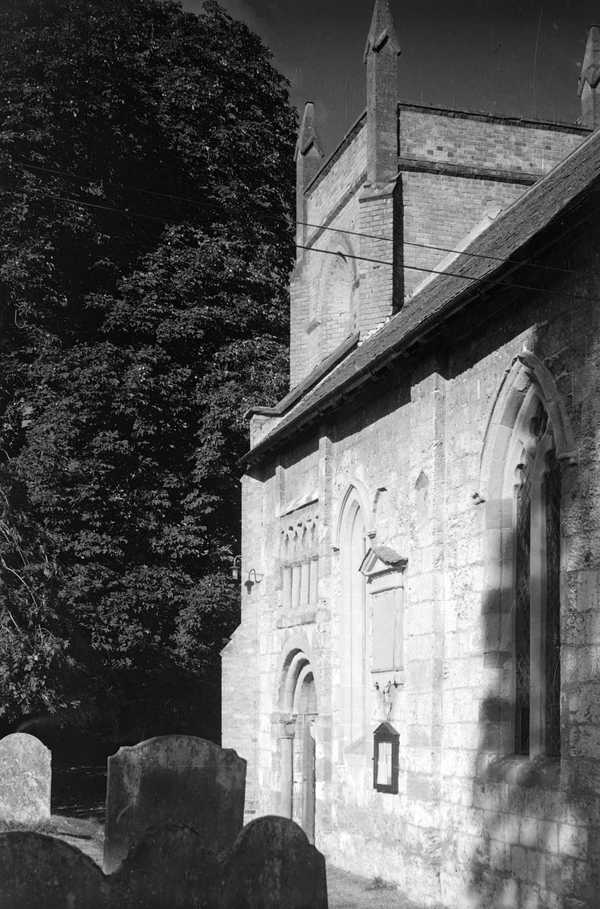 Photograph of St Peter and St Paul’s Church in Eastham, Worcestershire‘, John Piper, [c.1930s