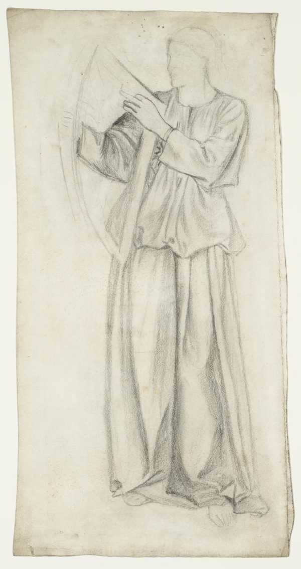 An Angel with a Harp