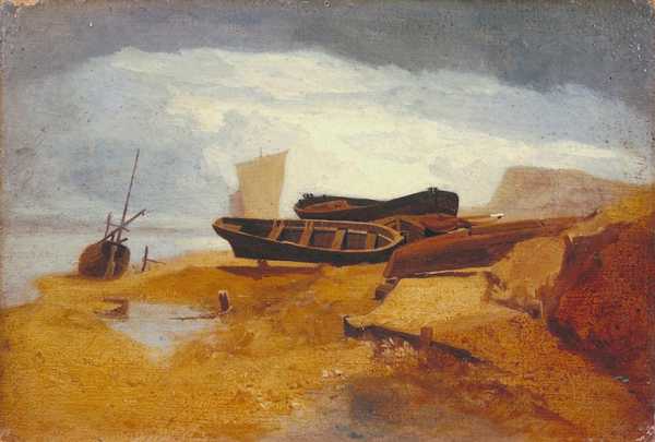 Seashore with Boats