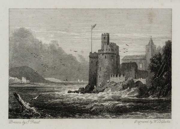 ‘Dartmouth Castle‘, after Samuel Prout, 1825 | Tate