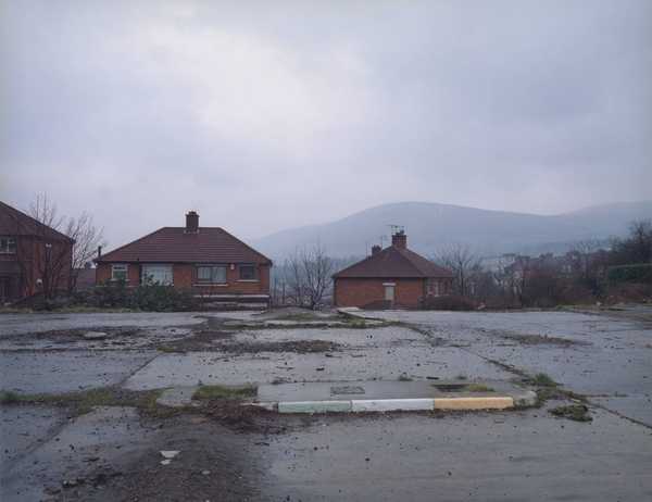 Republican Coloured Kerbstones, Crumlin Road, Belfast