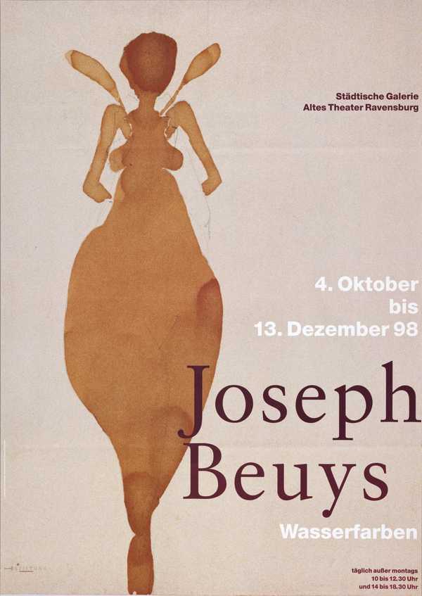 Joseph Beuys: Wasserfarben. Städtische Galerie