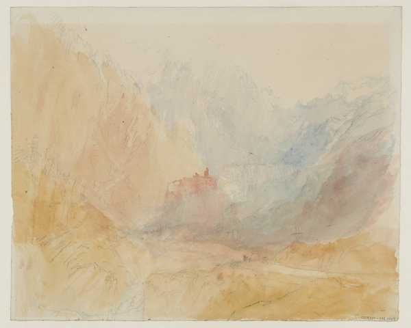 ‘Valley of the Rhone, near Sion‘, Joseph Mallord William Turner, after ...