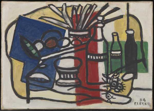 ‘three Bottles‘ Fernand Léger 1954 Tate