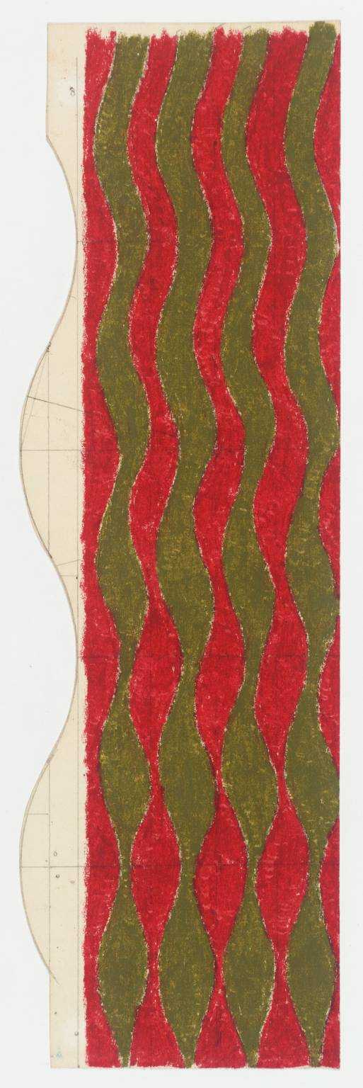 Red and Olive Wave