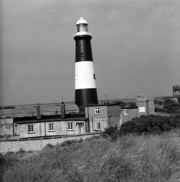 Photograph of Spurn Head lighthouse, Yorkshire‘, John Piper, [c.1930s ...