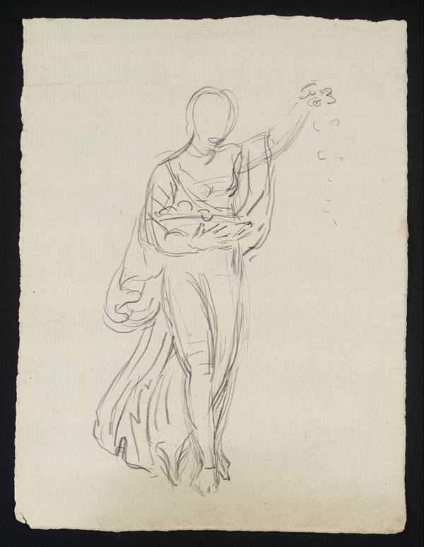 [title not known] Verso: Sketches