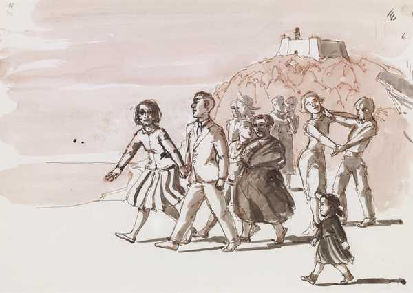 Drawing for ‘The Dance’