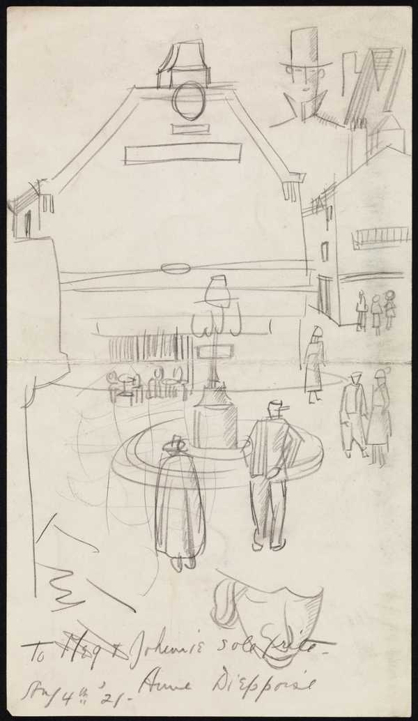 Artwork and source material‘, collection owner: Anne Estelle Rice, 1905 ...