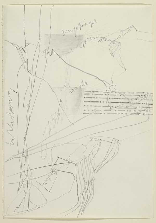 Score for Action with Transmitter (Felt) Receiver in the Mountains