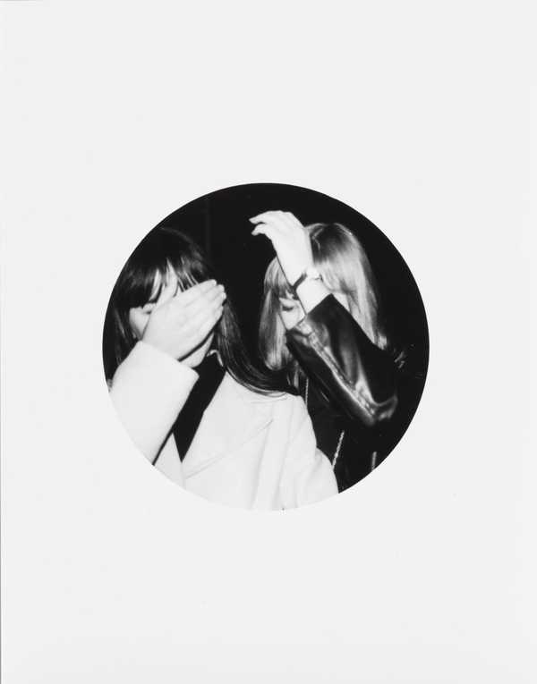 Untitled (Two women hiding)