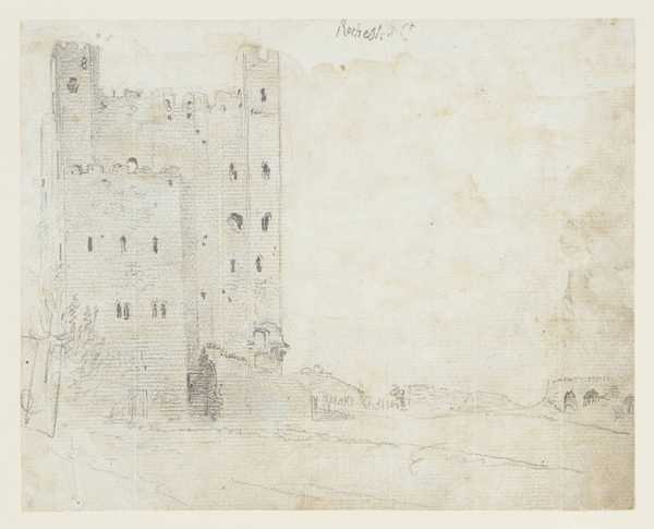 ‘Rochester Castle‘, Thomas Stothard, 1799 | Tate