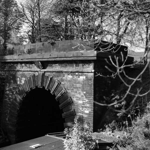 Photograph of the railway tunnel at Shugborough Park near Great Haywood ...