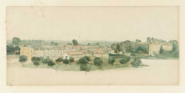 View at Chelsea near the Garden of the Apothecaries Company