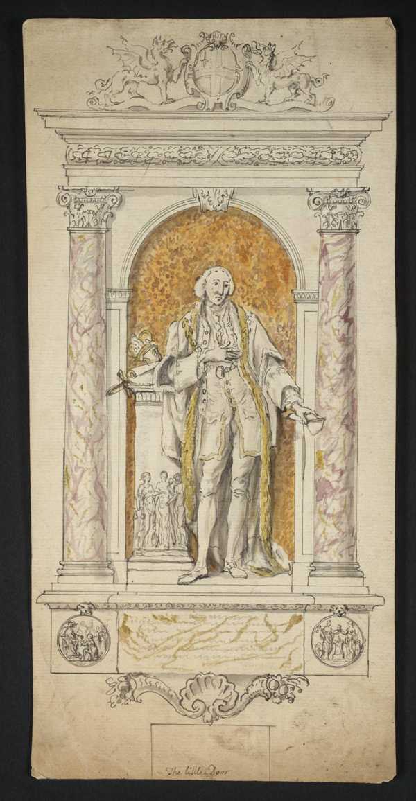 Design for a Monument to Alderman Beckford