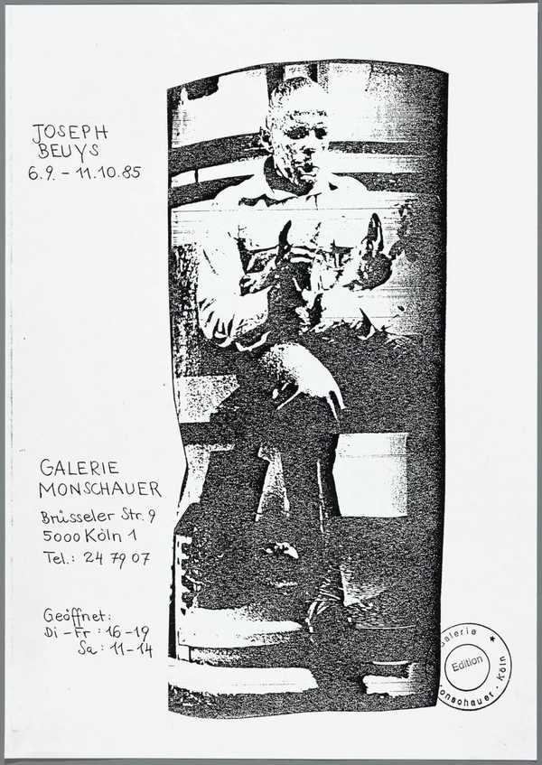 Joseph Beuys. Galerie Monschauer, Koln