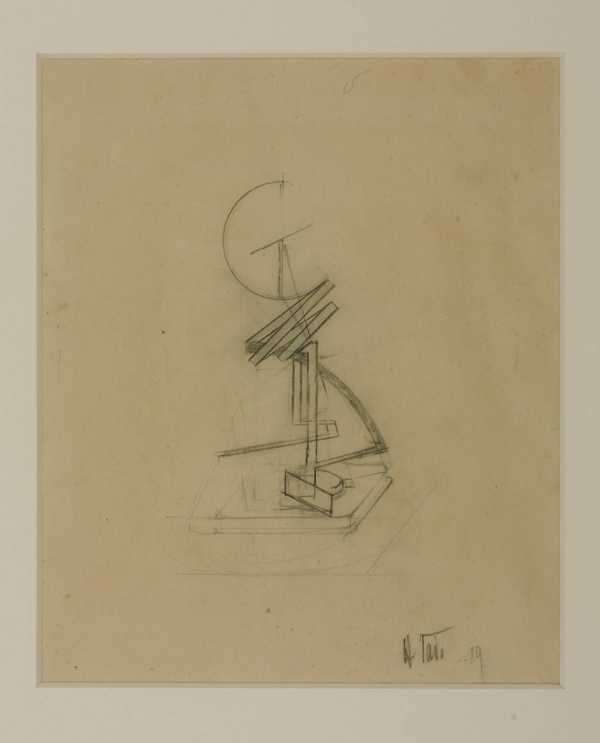 First Sketch for a Monument for an Institute of Physics and Mathematics