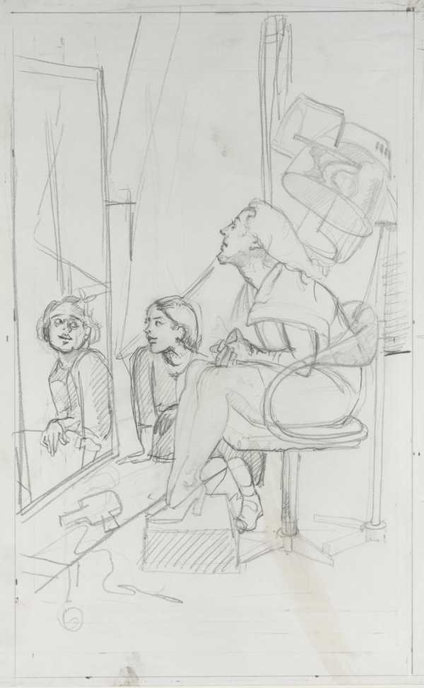 Study for ‘Lessons’ II
