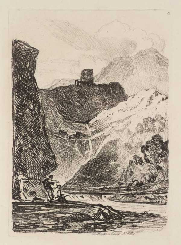 Dolbadern Castle, Llanberris Lake, North Wales