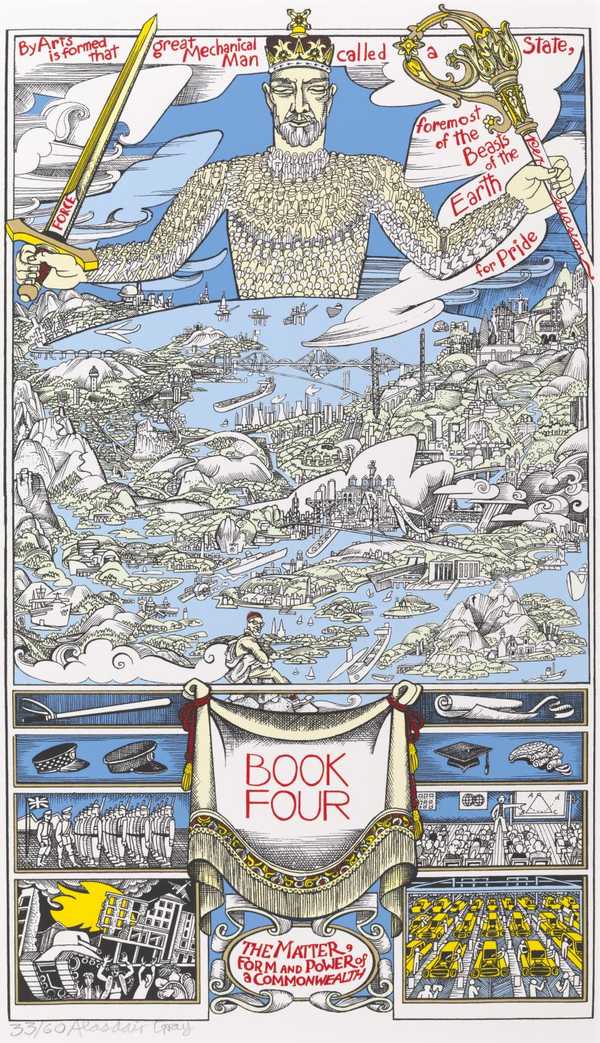 ‘Lanark Book Four‘, Alasdair Gray, 2014 Tate