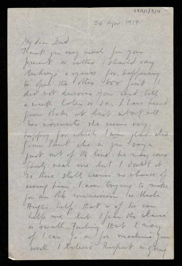 Letter from John Nash to William Harry Nash‘, John Nash, recipient ...