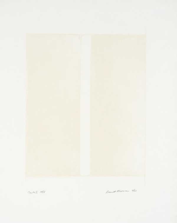 ‘Canto I‘, Barnett Newman, 1963–4 | Tate