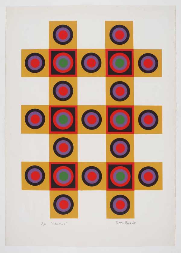 ‘Structure‘, Brian Rice, 1965 | Tate