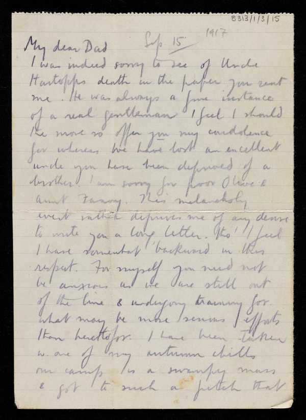 Letter from John Nash to William Harry Nash‘, John Nash, recipient ...