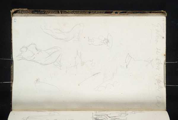 ‘Sketches of Ulm, a Figure; Two Sketches of the ‘Ilioneus’‘, Joseph ...