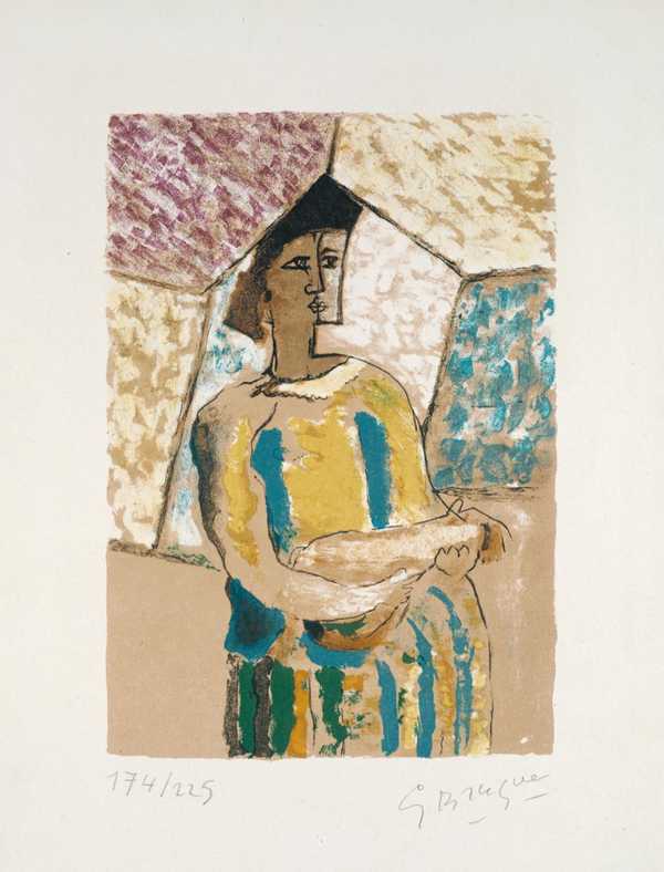 Woman with Mandolin
