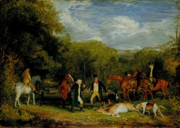 Buck-Shooting in Windsor Great Park