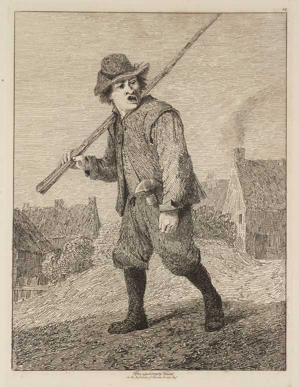 Sketch after Teniers