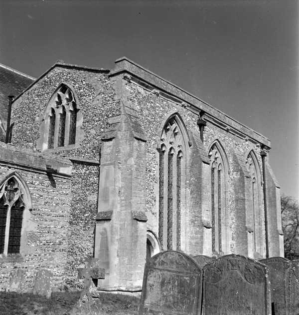 Photograph of All Saints Church in North Moreton, Oxfordshire‘, John Piper, [c.1930s1980s