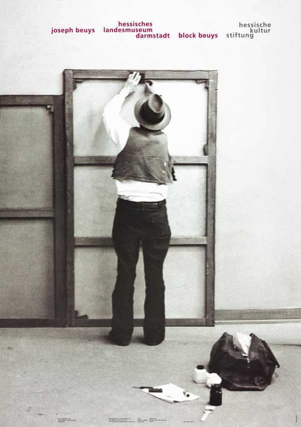 Joseph Beuys: hessisches landesmuseum darmstadt, block beuys, hessisches kultur stiftung. Berlin