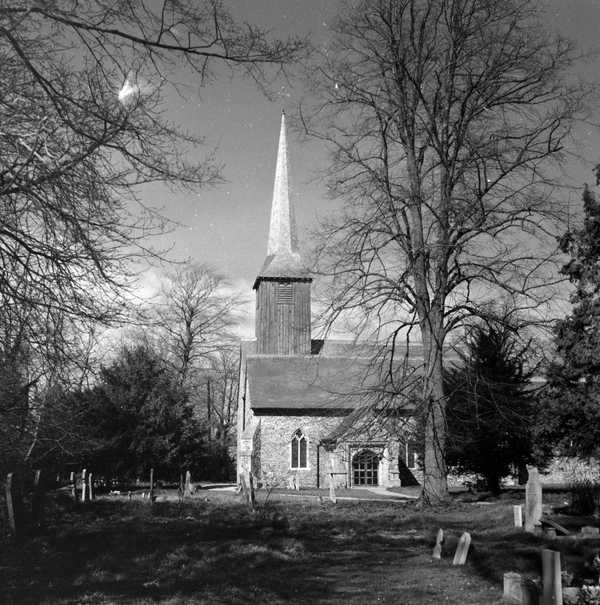 Photograph of St Andrew’s Church in Good Easter, Essex‘, John Piper, [c