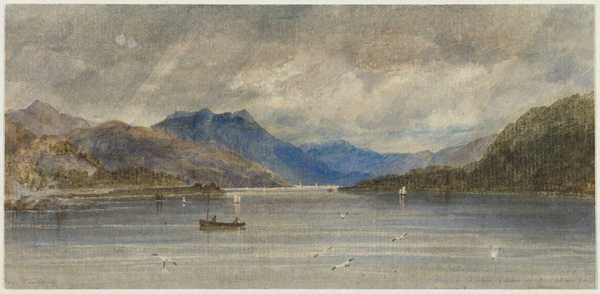 ‘Loch Earn with Ben Vorlich‘, Anthony Vandyke Copley Fielding | Tate